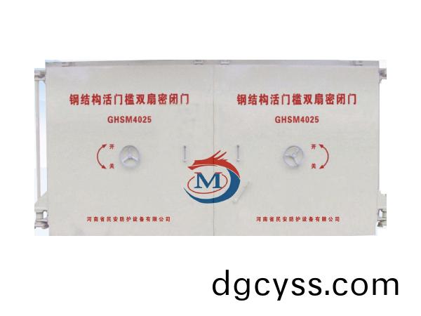 鋼結(jie)構活(huo)門(men)檻(kan)雙扇(shan)密閉門(men)