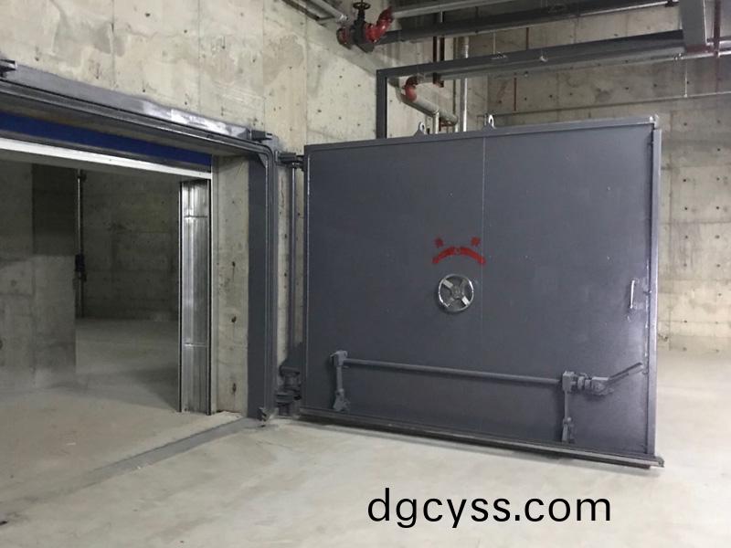 連通(tong)口雙曏受(shou)力(li)雙扇防(fang)護密(mi)閉門