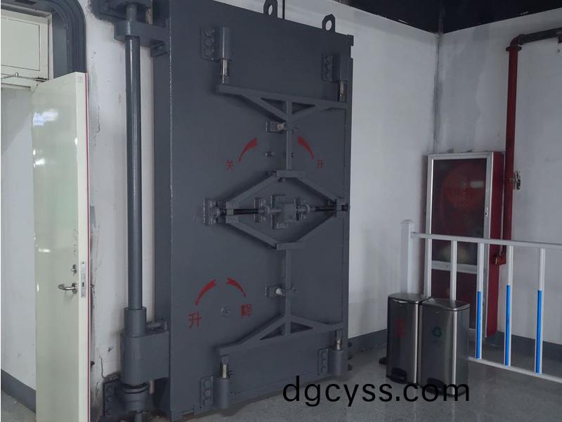 鋼結(jie)構活(huo)門檻雙扇防(fang)護密(mi)閉門(men)