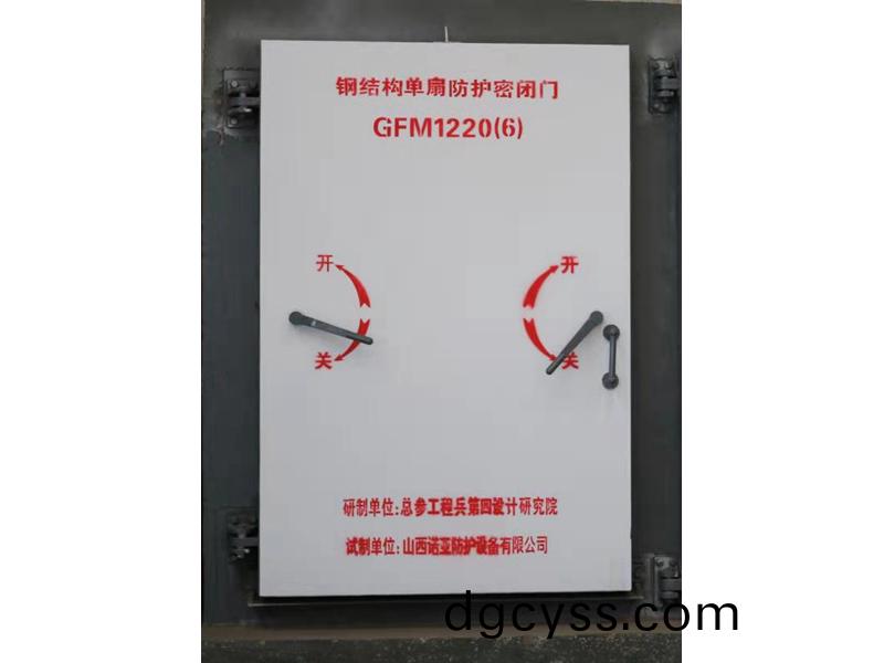 鋼結(jie)構單扇防護密(mi)閉(bi)門